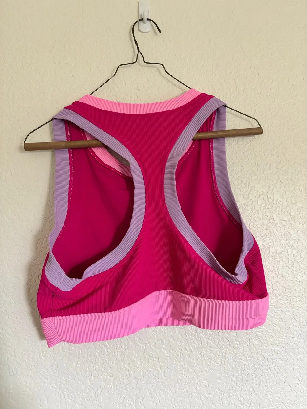 Beach Riot Gwen Top in Raspberry Size XL - Picture 4 of 6